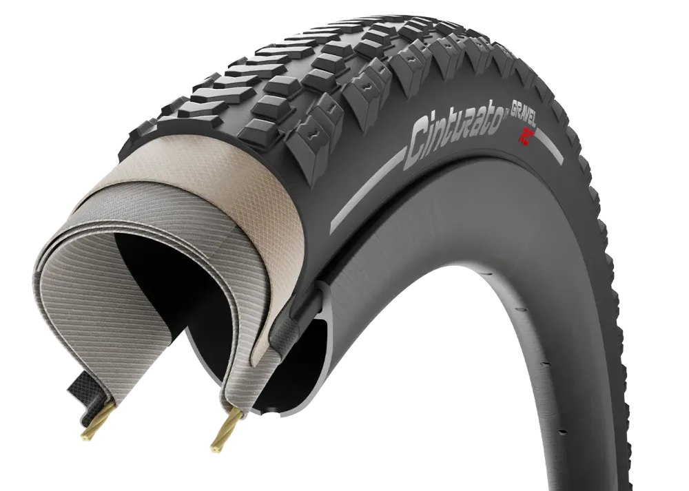 PIRELLI CINTURATO GRAVEL RC 700x40c Tubeless Ready Zwart band