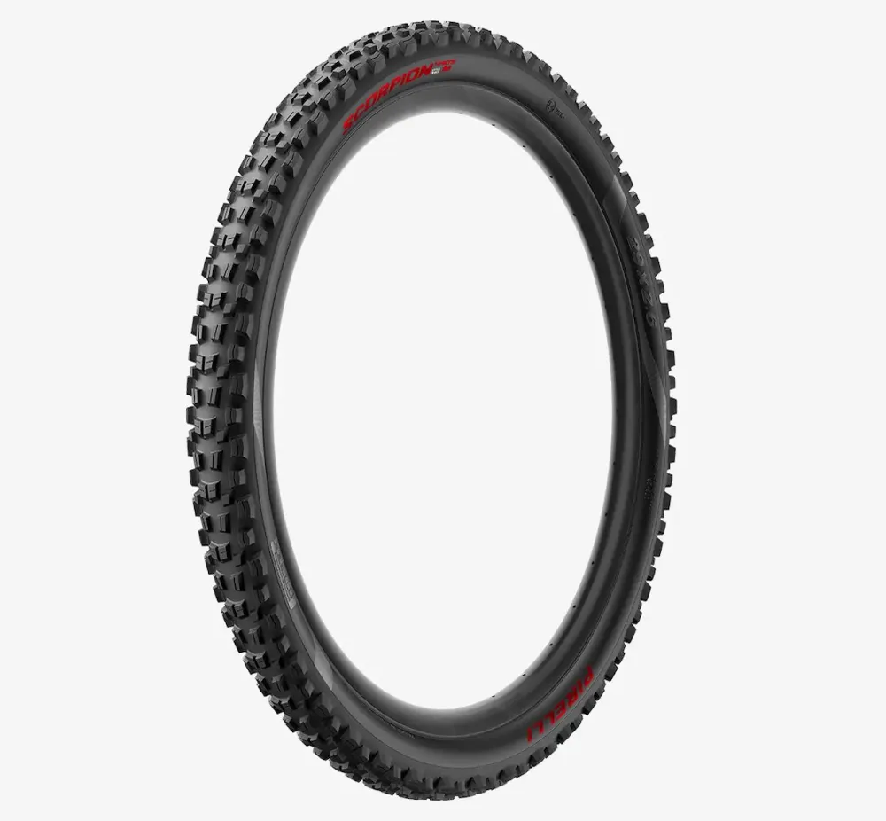 PIRELLI SCORPION E-MTB M 29x2.6 Tubeless Ready Soft Zwart/Rood 4355700 band
