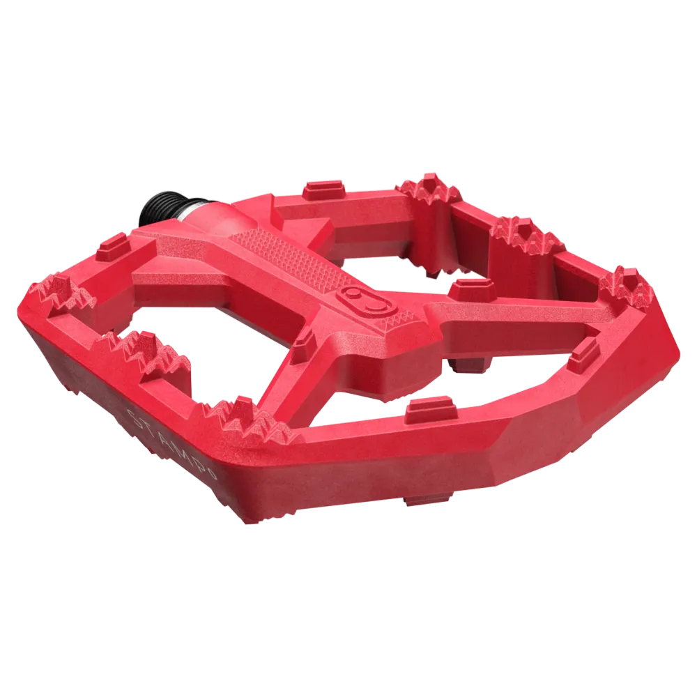 Platte pedalen CRANKBROTHERS STAMP 0 Groot Rood