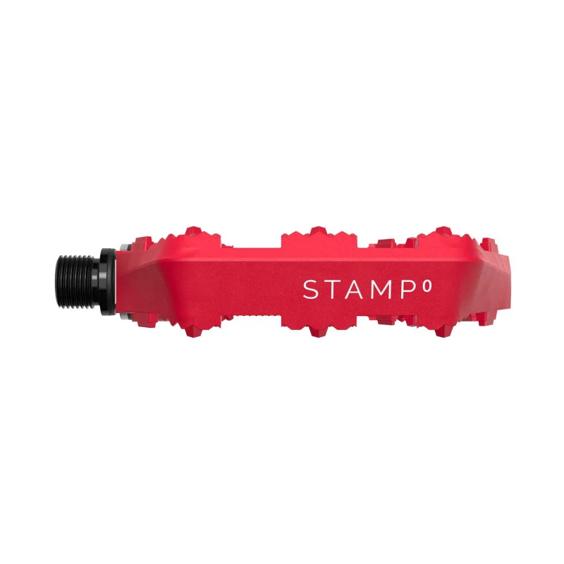 Platte pedalen CRANKBROTHERS STAMP 0 Groot Rood