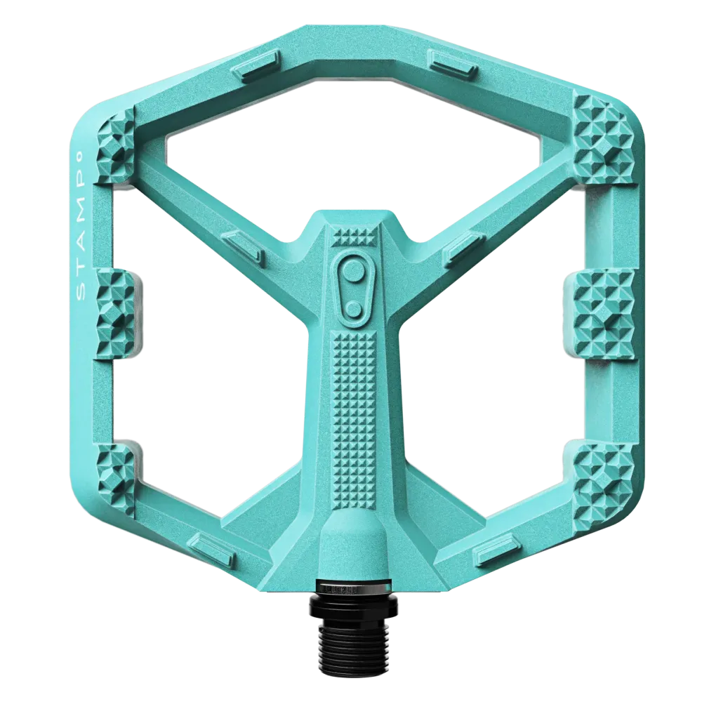 Platte pedalen CRANKBROTHERS STAMP 0 Groot Turquoise