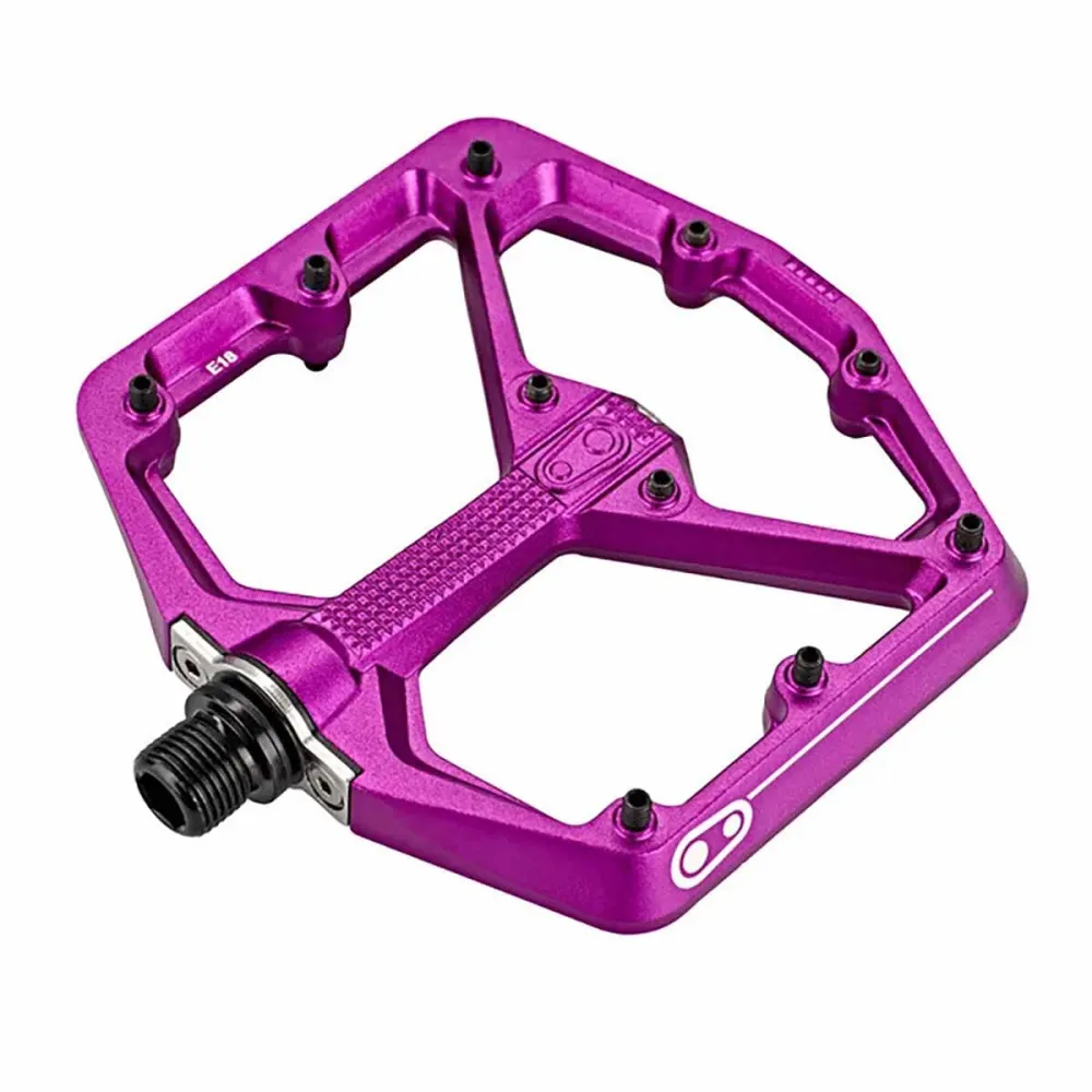 Platte pedalen CRANKBROTHERS STAMP 7 Groot Violet