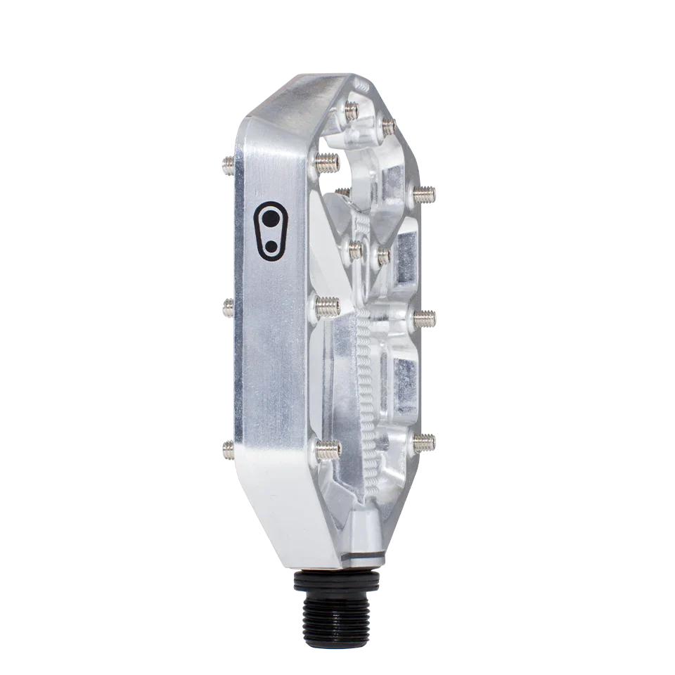 Platte pedalen CRANKBROTHERS STAMP 7 Klein Zilver