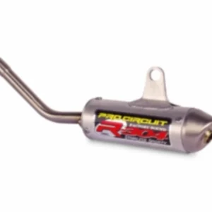 PRO CIRCUIT R-304 Demper - Geborsteld aluminium met roestvrijstalen eindkap