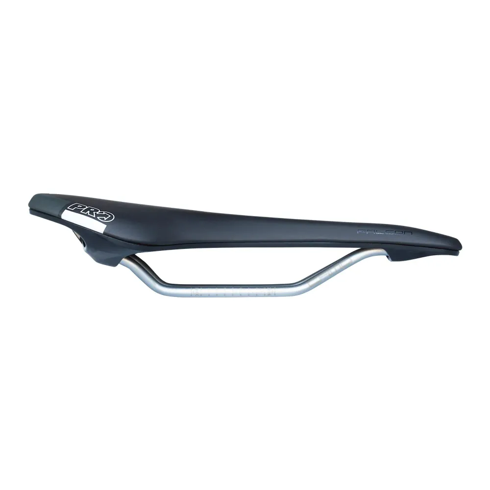 PRO FALCON Zadel 152mm Crmo Rails Zwart