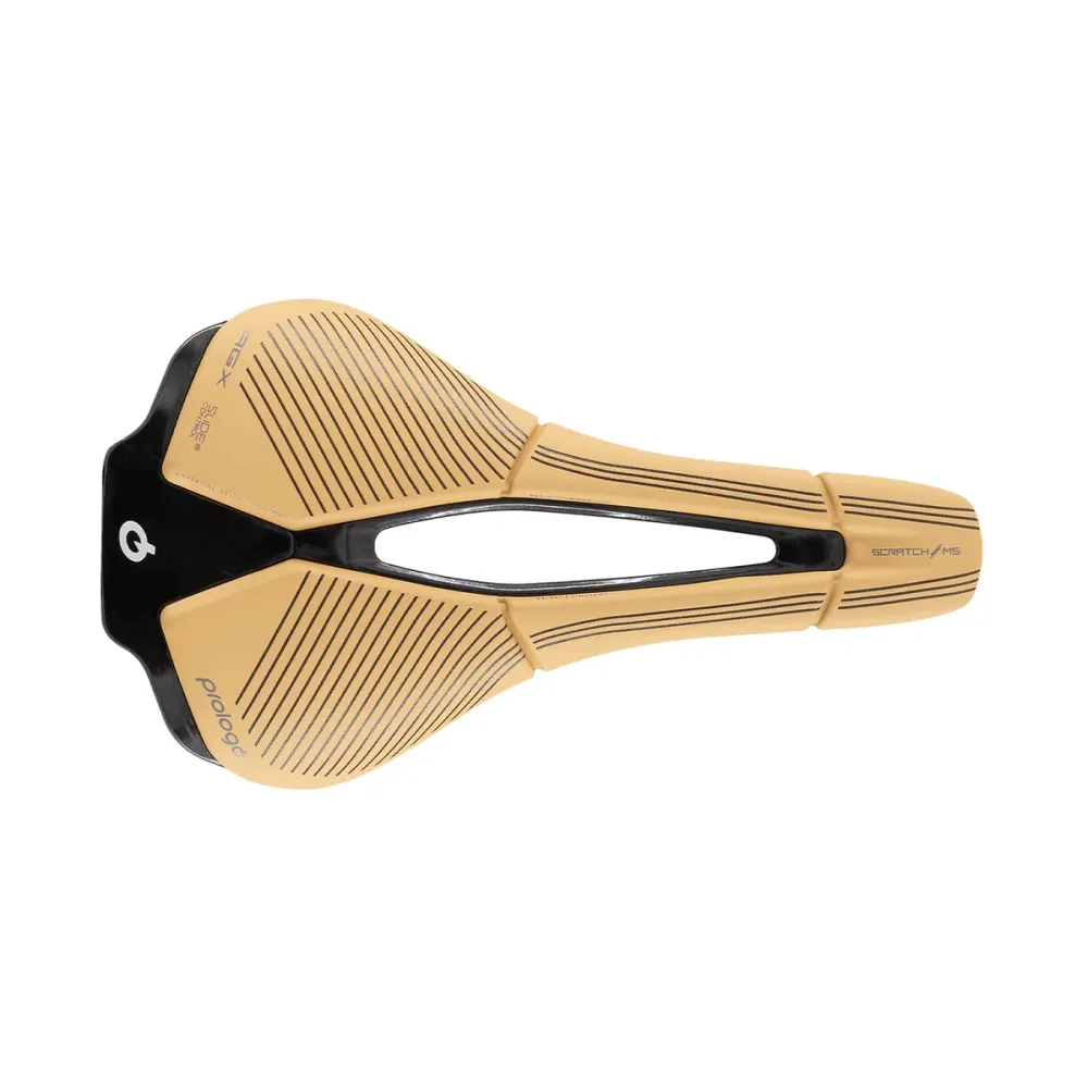 PROLOGO SCRATCH M5 PAS AGX SLIDE CONTROL Zadel Tirox Rails Beige