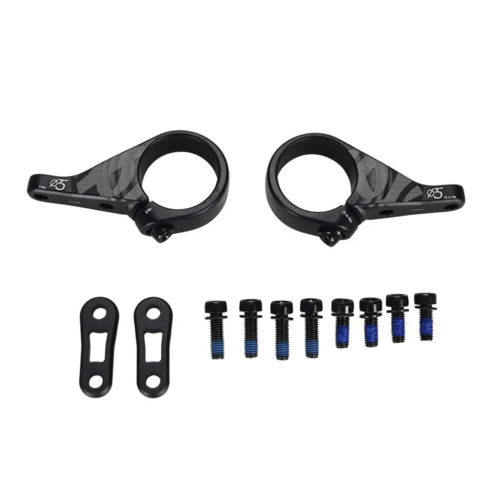 RACE FACE CHESTER Direct Mount-stuurpen Zwart