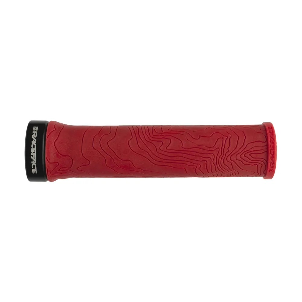 RACE FACE HALF NELSON Lock-On handvatten Rood