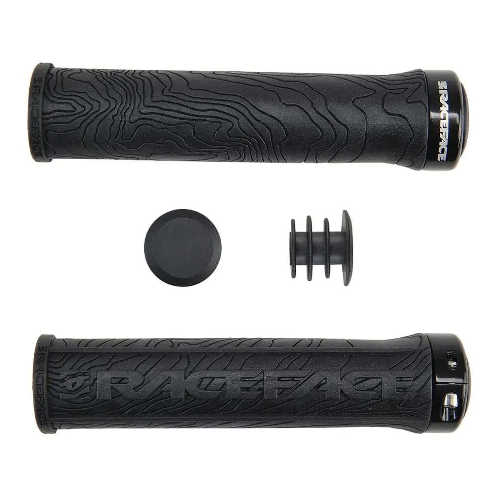 RACE FACE HALF NELSON Lock-On handvatten Grijs