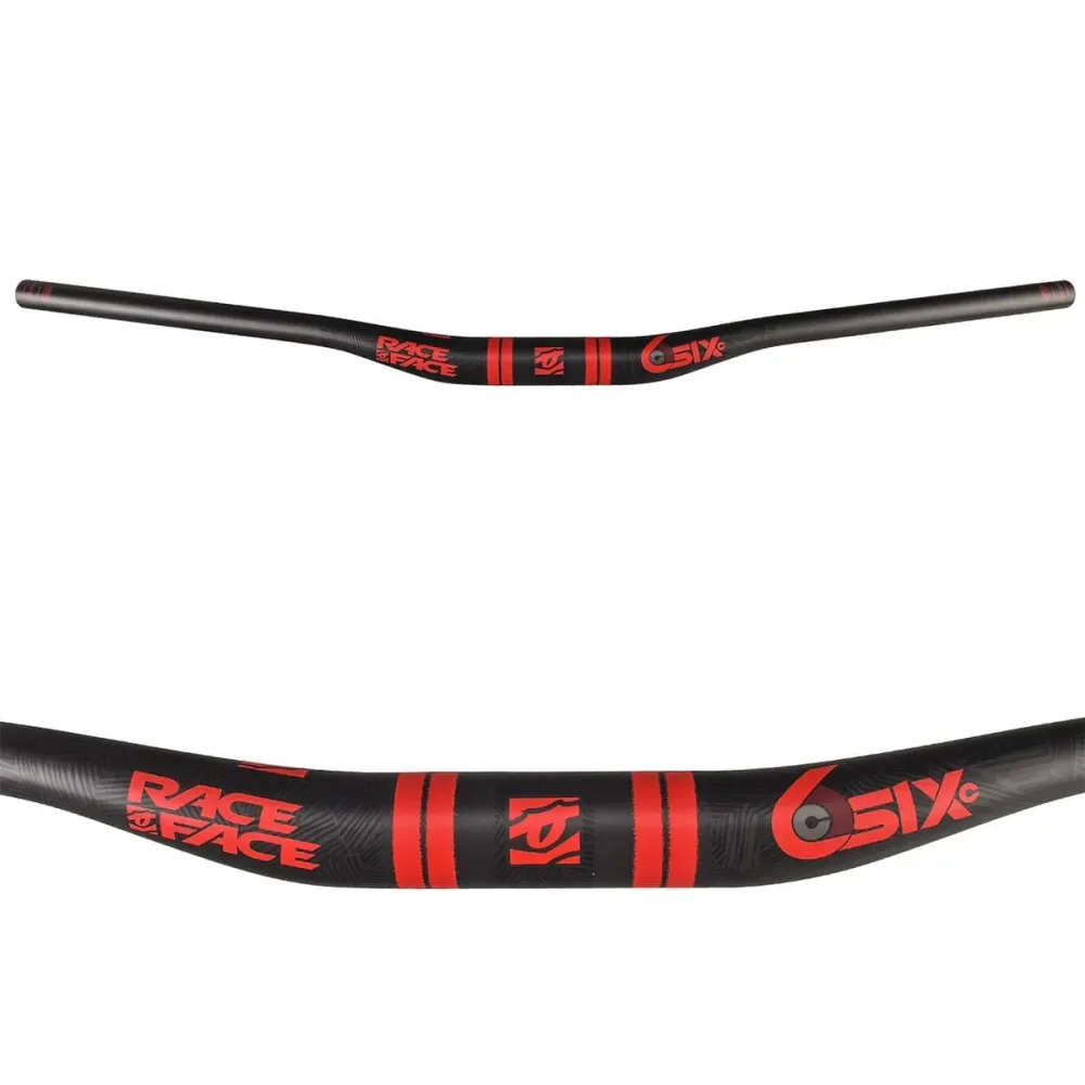 RACE FACE SIXC Koolstof Stijg 20mm Hanger 820mm Rood