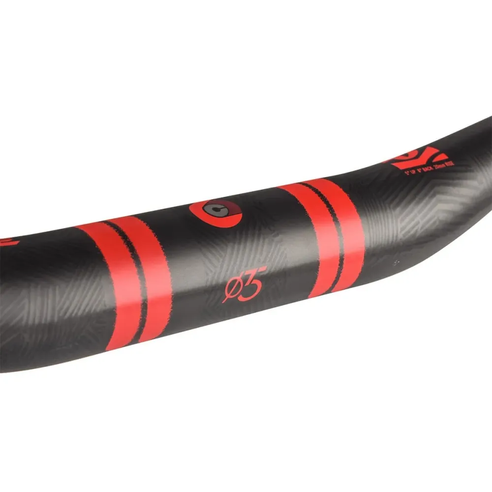 RACE FACE SIXC Koolstof Stijg 20mm Hanger 820mm Rood