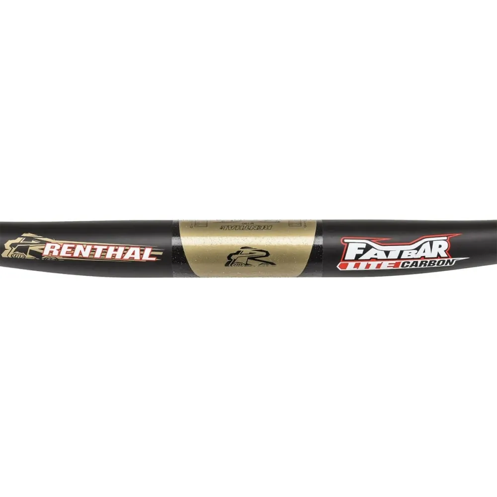 RENTHAL FATBAR LITE Carbon Stijg Flat Hanger 780mm Zwart