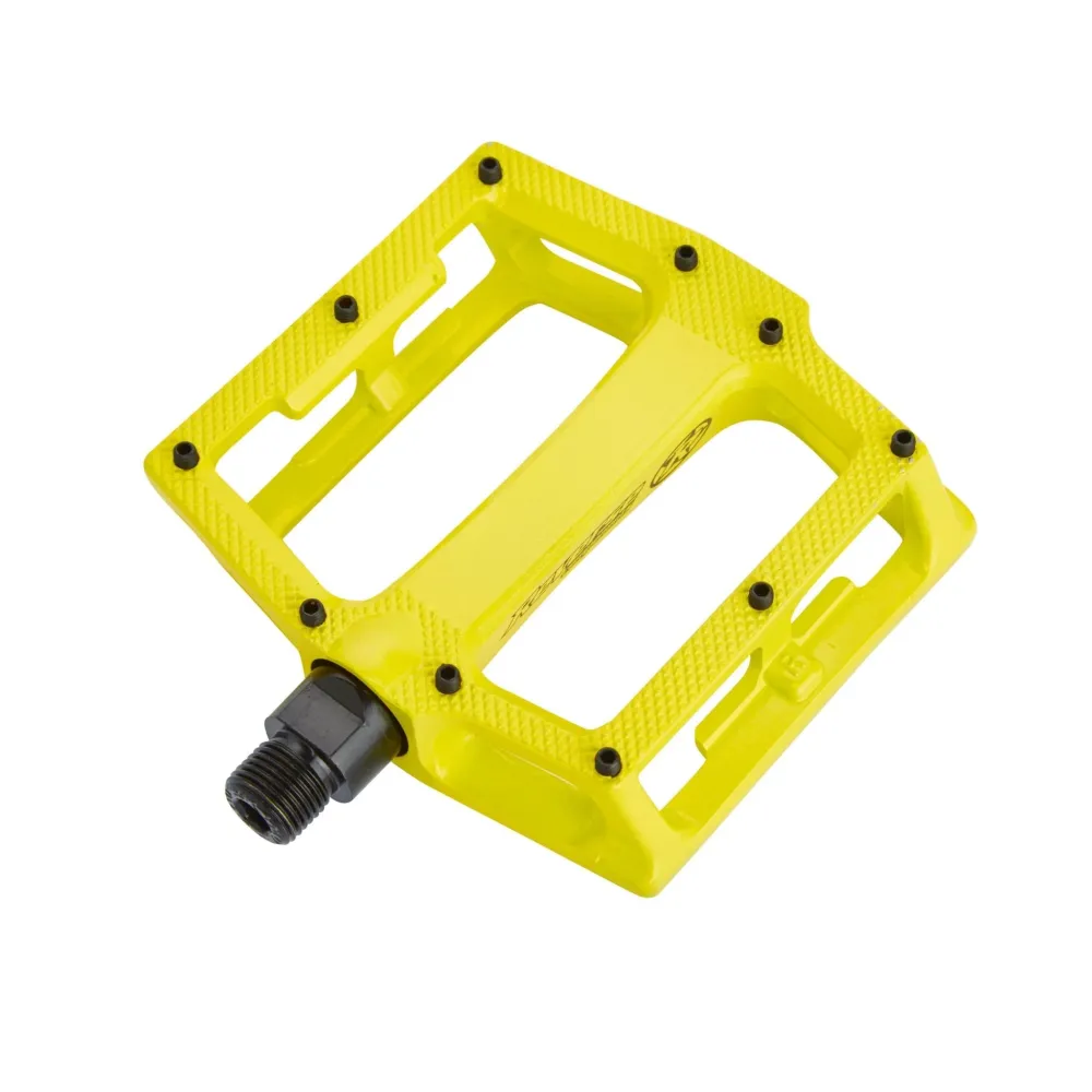 REVERSE COMPONENTS SUPER SHAPE 3D platte pedalen Geel