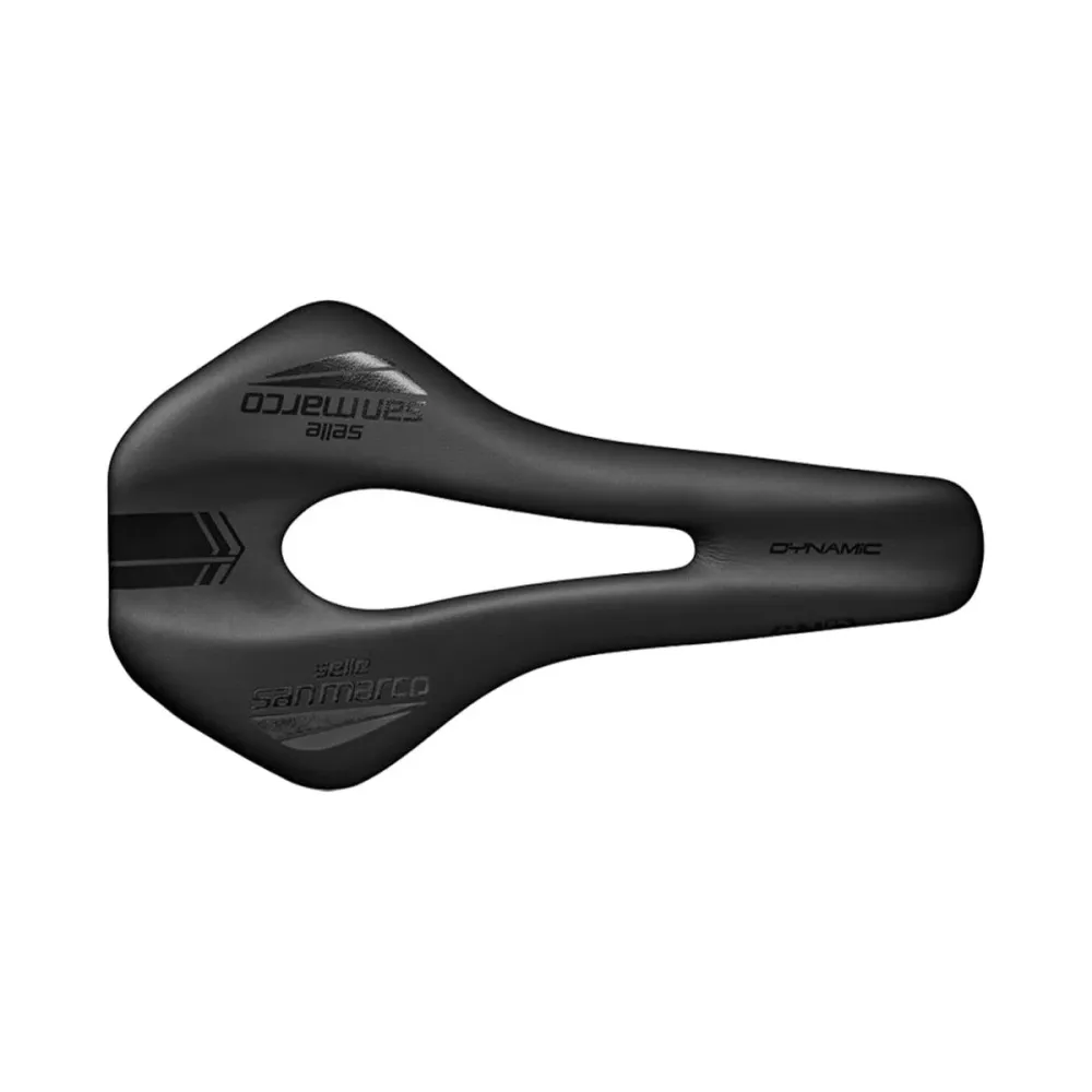 SADDLE SAN MARCO GND OPEN-FIT DYNAMIC Breedte 145mm Rails Mangaan