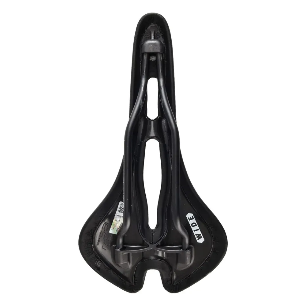 SAN MARCO ASPIDE DYNAMIC OPEN FIT WIDE Rails Zadel Mangaan Zwart