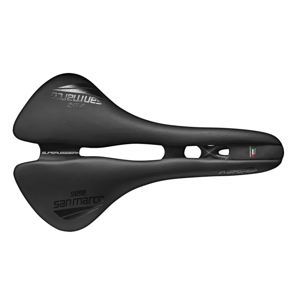 SAN MARCO ASPIDE SUPERLEGGERA OPEN FIT WIDE Carbon Rails Zadel