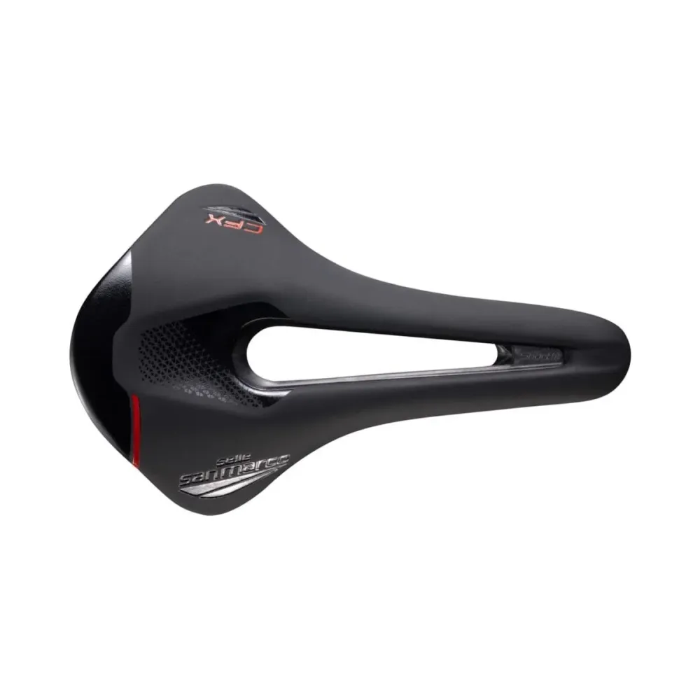 SAN MARCO SHORTFIT 2.0 OPEN-FIT CARBON FX Wide Rails Carbon zadel