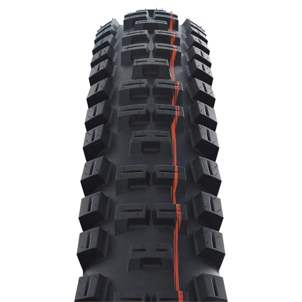 SCHWALBE BIG BETTY 29x2.40 ADDIX SOFT SUPERTRAIL binnenbandloze zachte bruine band