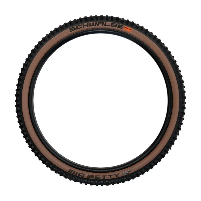 SCHWALBE BIG BETTY 29x2.40 ADDIX SOFT SUPERTRAIL binnenbandloze zachte bruine band