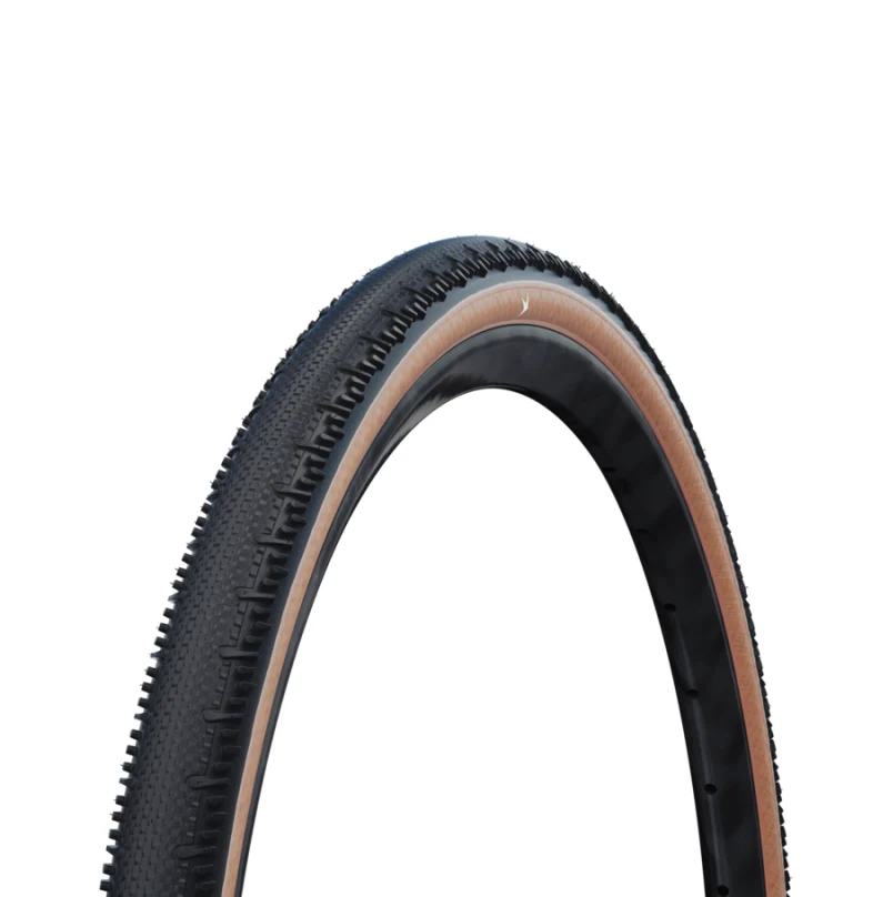 SCHWALBE G-ONE RS PRO ADDIX Race V-Guard 700x45C Tubeless Ready Beige band