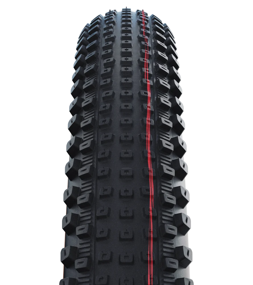SCHWALBE RICK XC PRO 29x2.40 ADDIX SPEED Tubeless Ready Zacht Bruin band