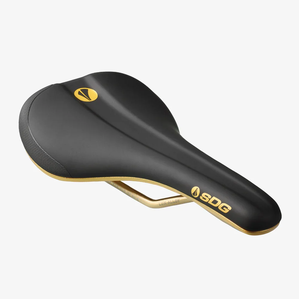 SDG BEL-AIR V3 Galactic Rails Lux-Alloy zadel Zwart/Goud