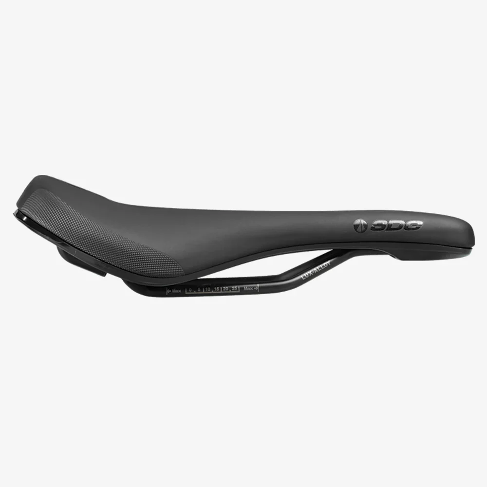 SDG BEL-AIR V3 MAX Air Foam Steel Rails Zadel Zwart