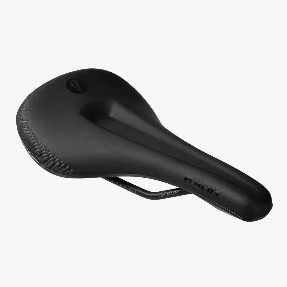 SDG BEL-AIR V3 MAX Air Foam Steel Rails Zadel Zwart