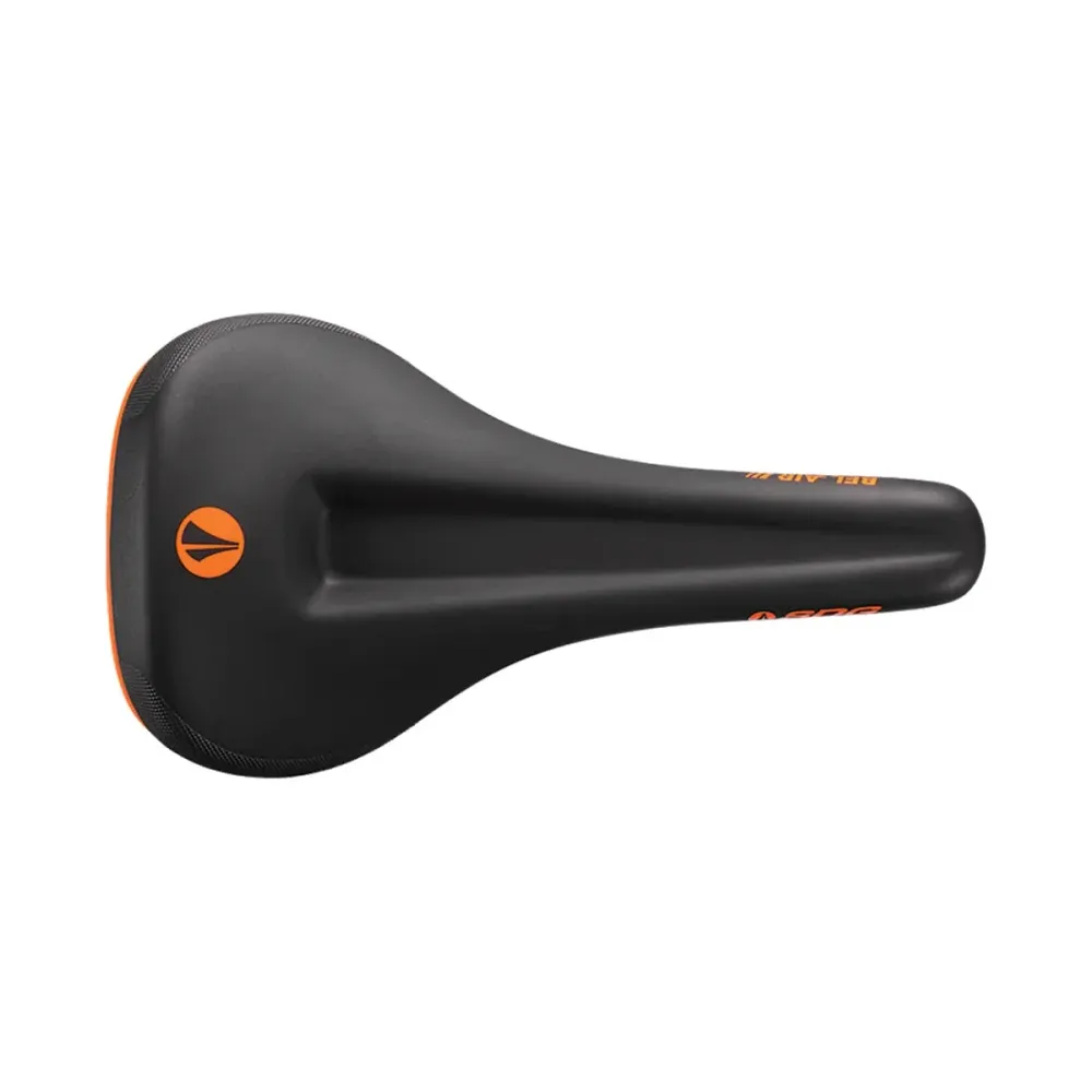 SDG BEL-AIR V3 MAX Rails Lux Aluminium Zadel Zwart/Oranje