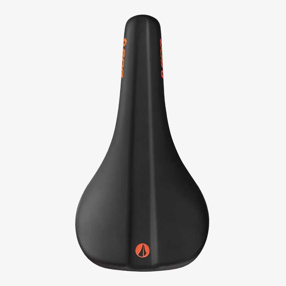 SDG BEL-AIR V3 Rails Lux Gelegerd Zadel Zwart/Oranje