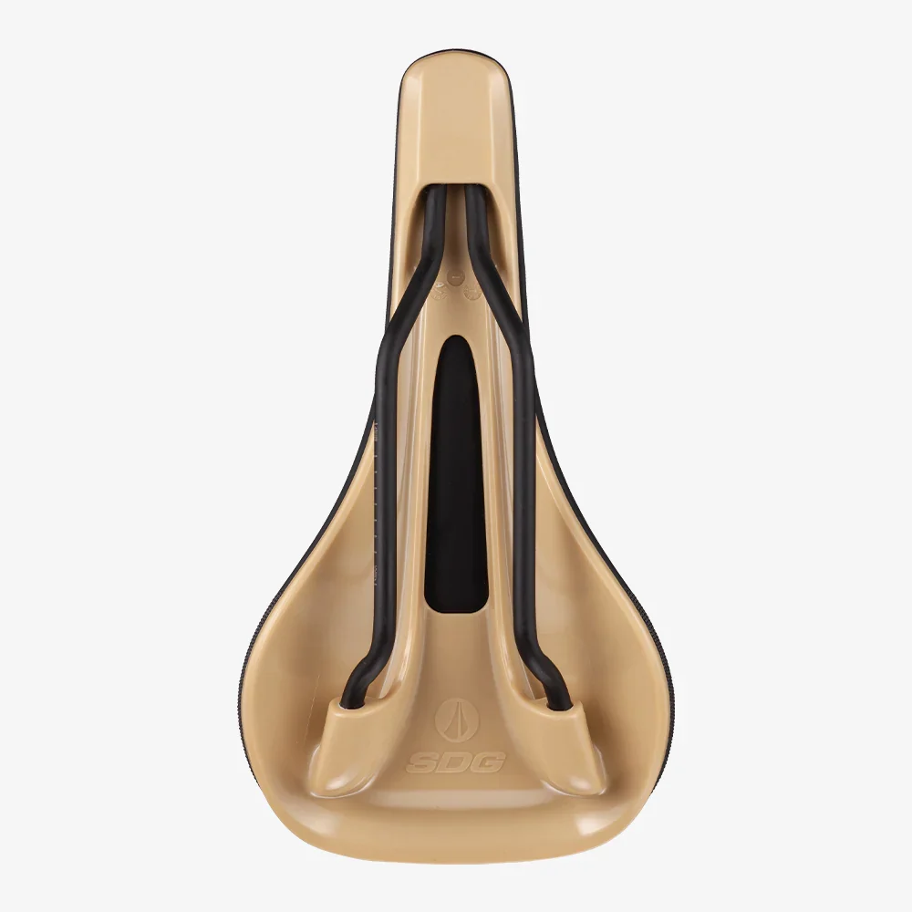 SDG BEL-AIR V3 Rails Lux Lichtmetalen zadel Zwart/Beige
