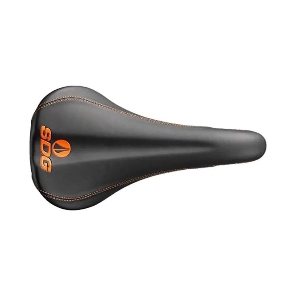 SDG BEL-AIR RL Stalen Rails Zadel Zwart/Oranje