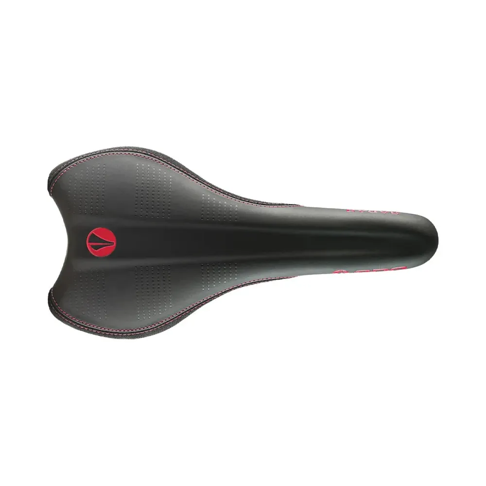 SDG RADAR MTN Rails Titanium-Alu Zadel Zwart/Rood
