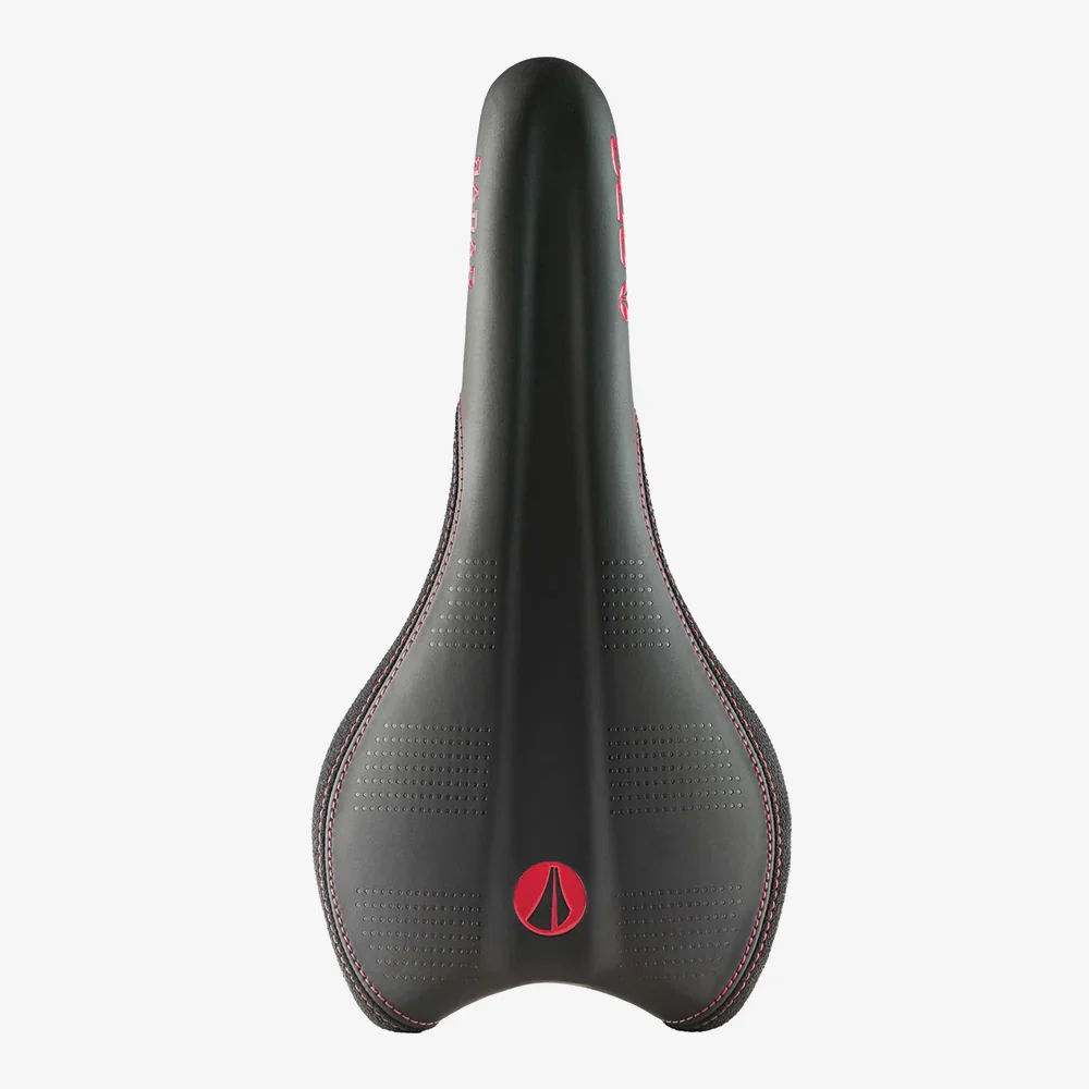 SDG RADAR MTN Rails Titanium-Alu Zadel Zwart/Rood