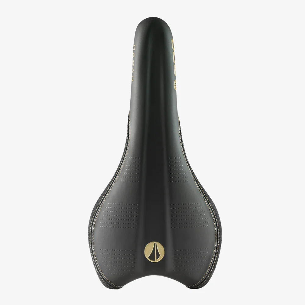 SDG RADAR MTN Rails Titanium-Aluminium Zadel Zwart/Crème