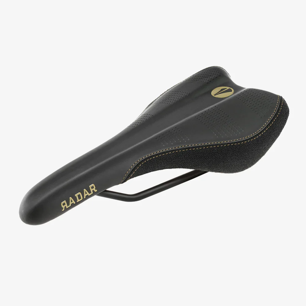 SDG RADAR MTN Rails Titanium-Aluminium Zadel Zwart/Crème