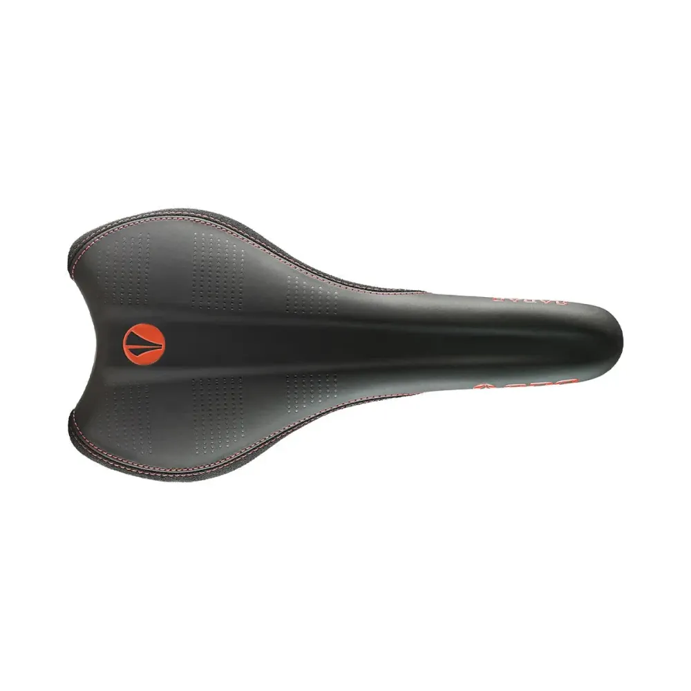 SDG RADAR MTN Rails Titanium-Aluminium Zadel Zwart/Oranje
