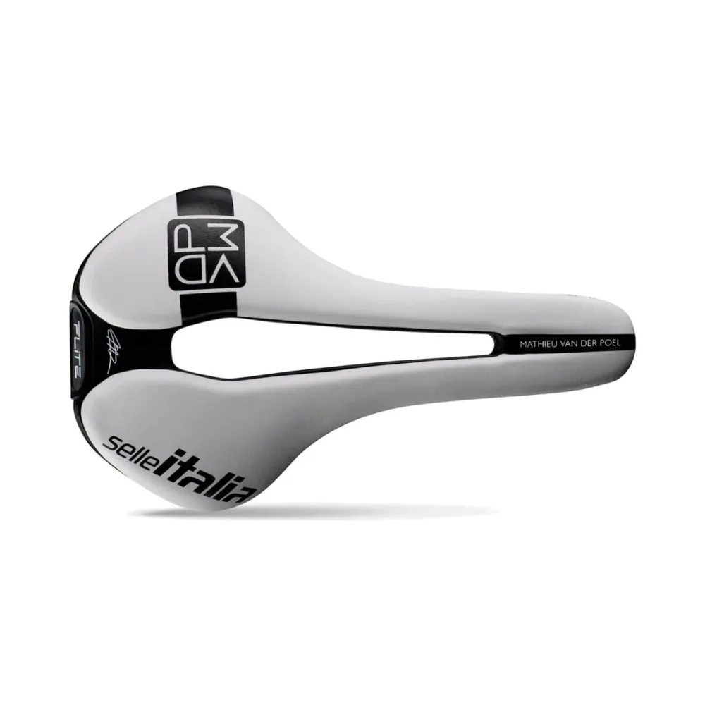 SELLE ITALIA FLITE BOOST SUPERFLOW L Carbon Rails - Mathieu VAN DER POEL Speciale uitgave