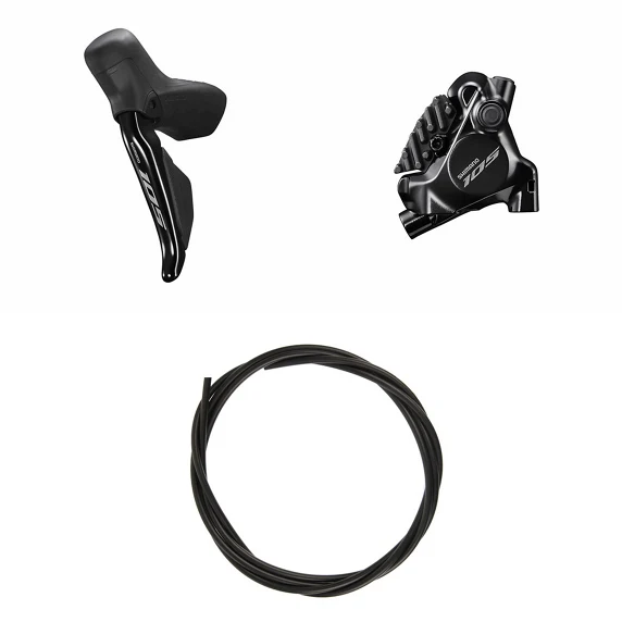 SHIMANO 105 R7170 dubbele platte montage zonder linkerhendel en voorremklauw