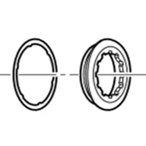 SHIMANO CS-9000 Cassette borgmoer en borgring