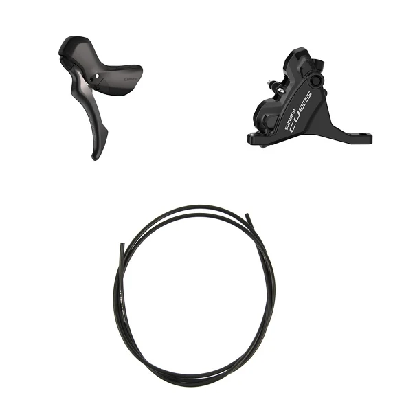 SHIMANO CUES U6030 Mono Flatmount niet-zichtbare linkerhendel en voorremklauw