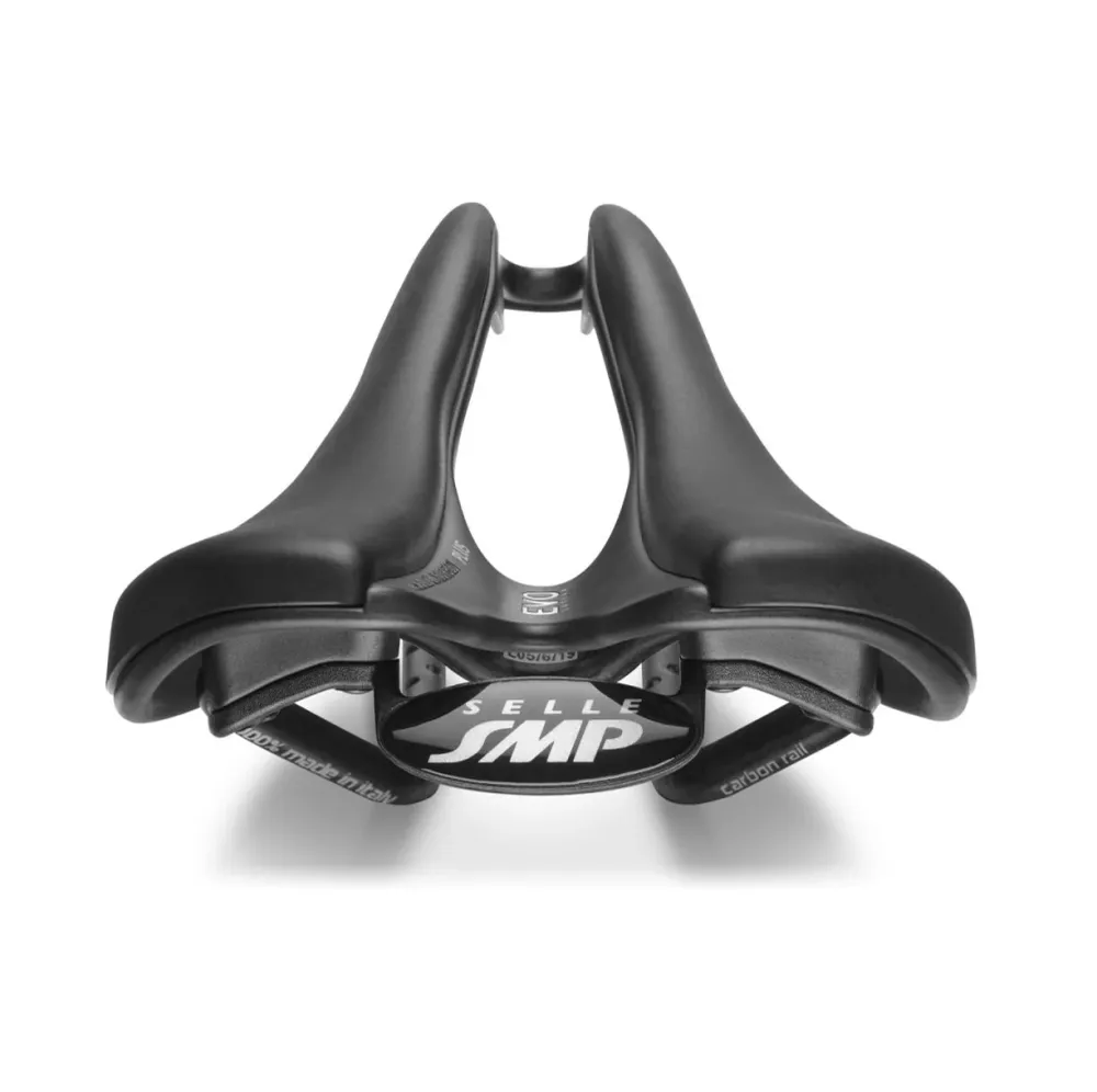 SMP EVO PLUS Zadel 140mm Breedte Carbon Rails Zwart