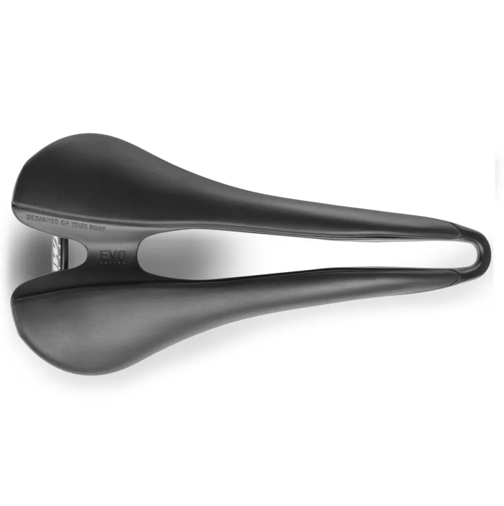 SMP EVO Zadel Breedte 138mm Carbon Rails Zwart