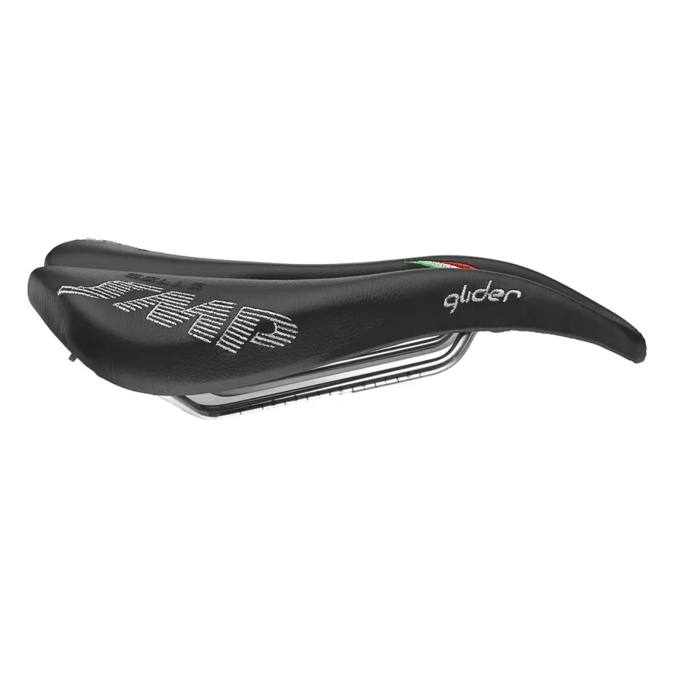 SMP GLIDER zadel Roestvrijstalen rails