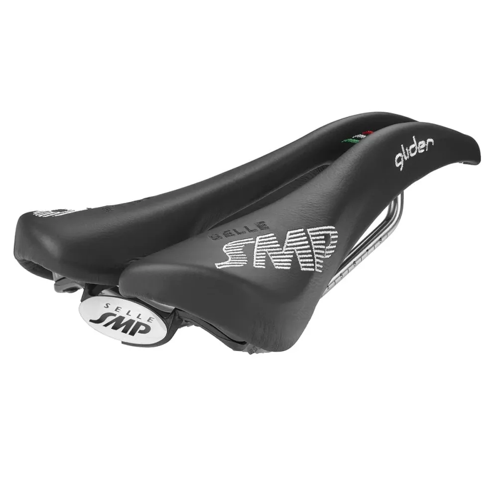 SMP GLIDER zadel Roestvrijstalen rails