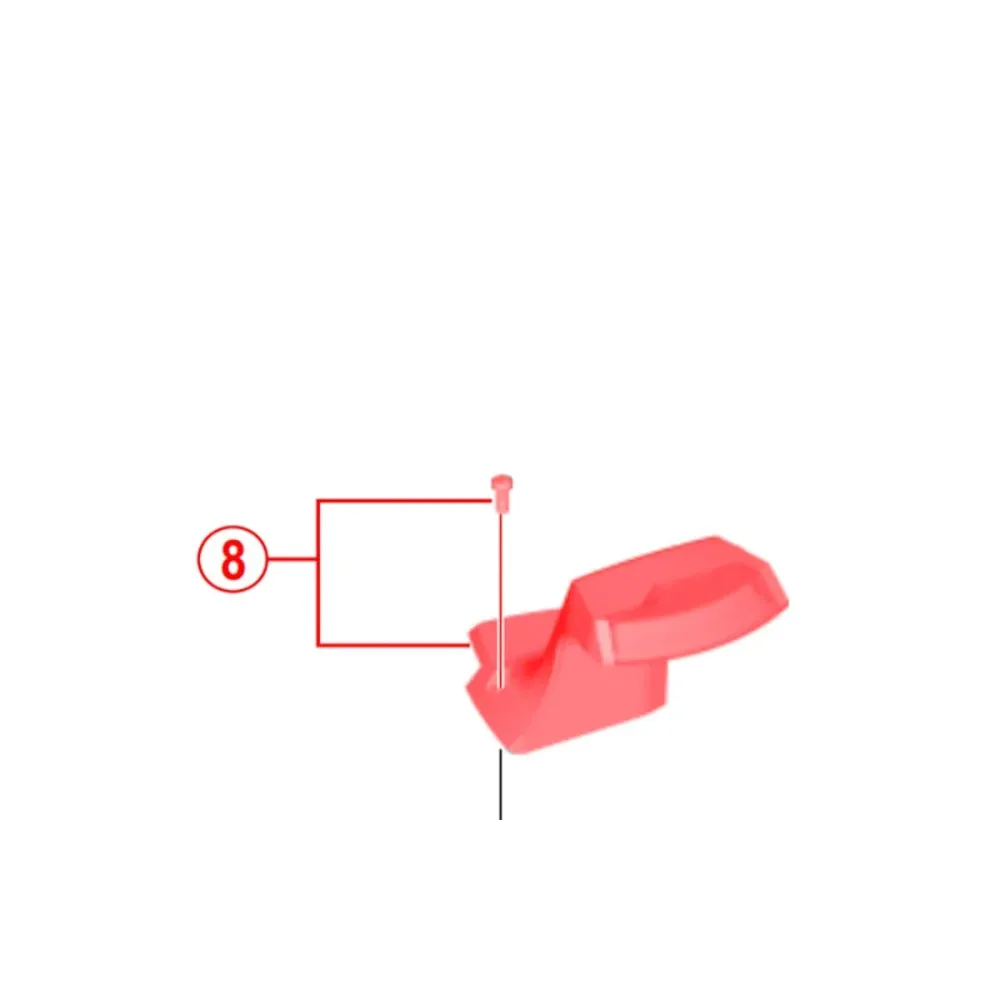 Snelheidsaanduiding voor SHIMANO XT M8000 Snelheidsbediening Links #Y03L98050
