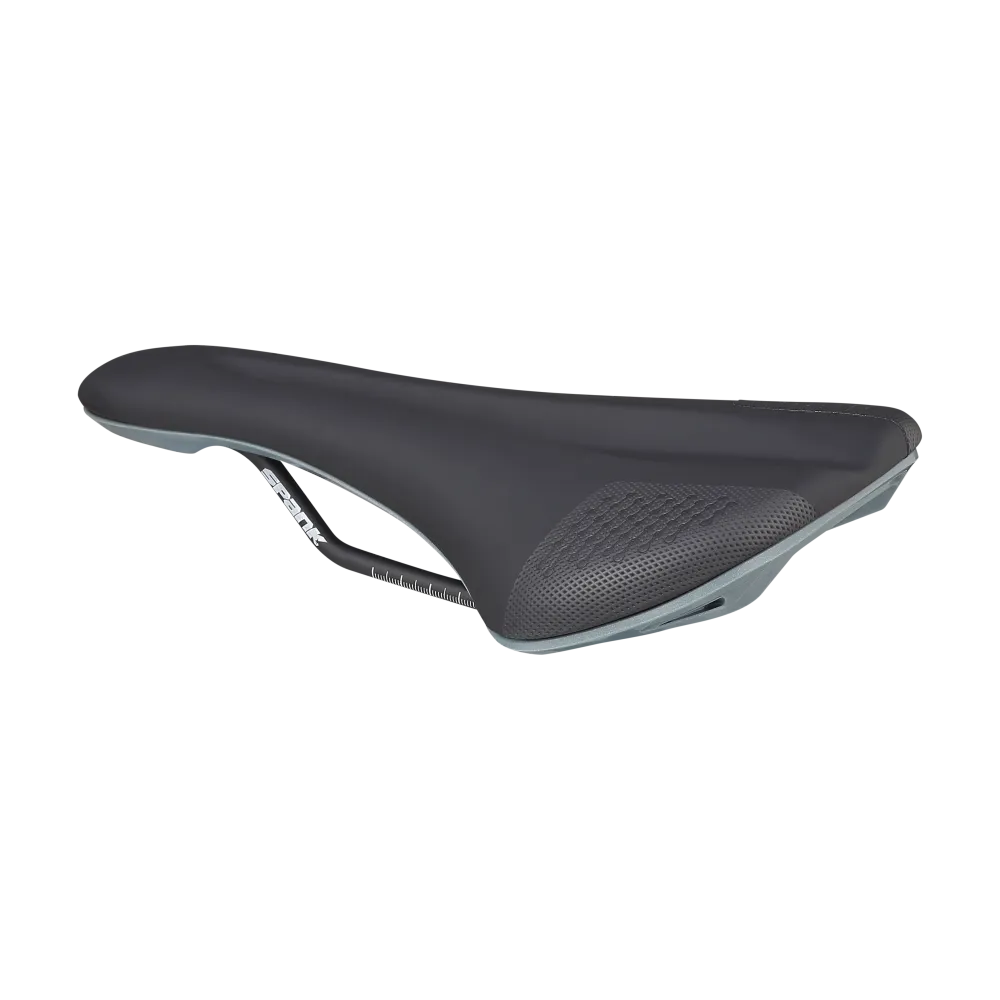SPANK OOZY 280 144mm Zadel CrMo Rails Grijs