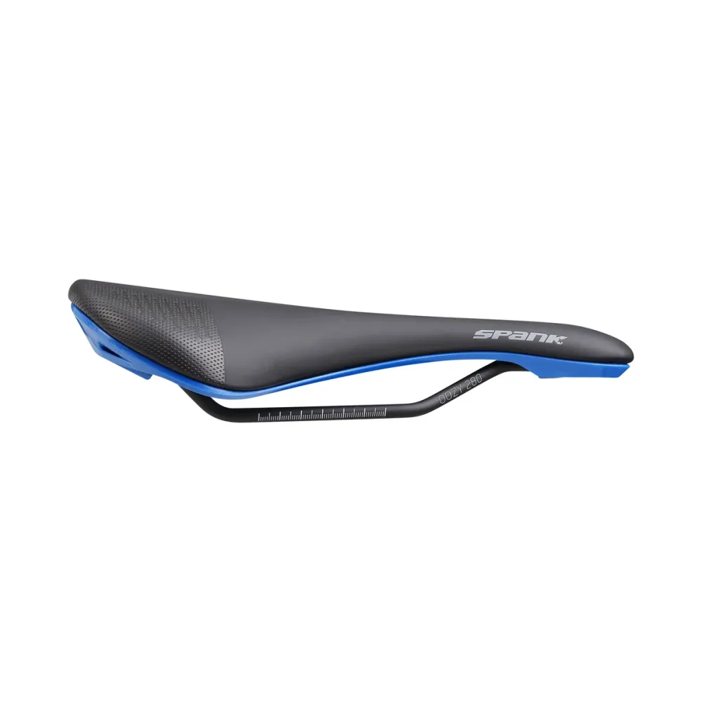 SPANK OOZY 280 144mm Zadel CrMo Rails Blauw