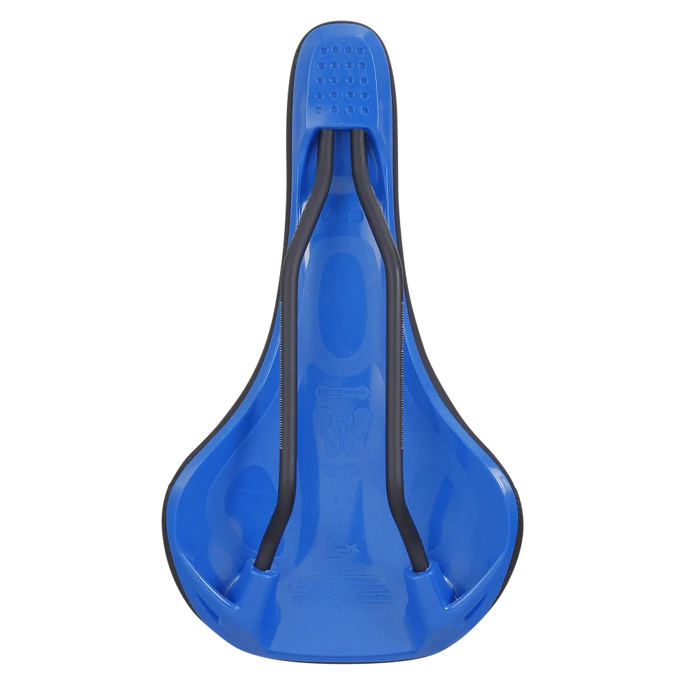 SPANK OOZY 280 144mm Zadel CrMo Rails Blauw