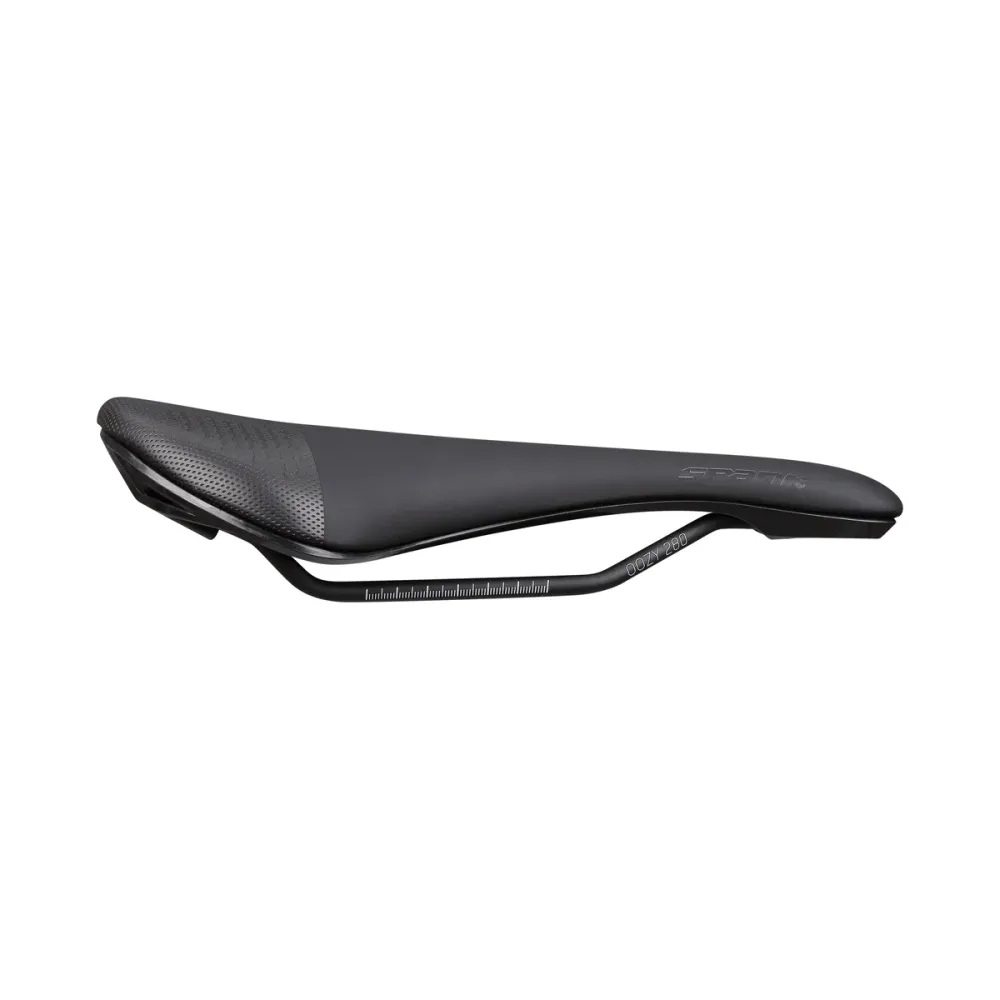 SPANK OOZY 280 144mm Zadel CrMo LTD Rails GG Zwart